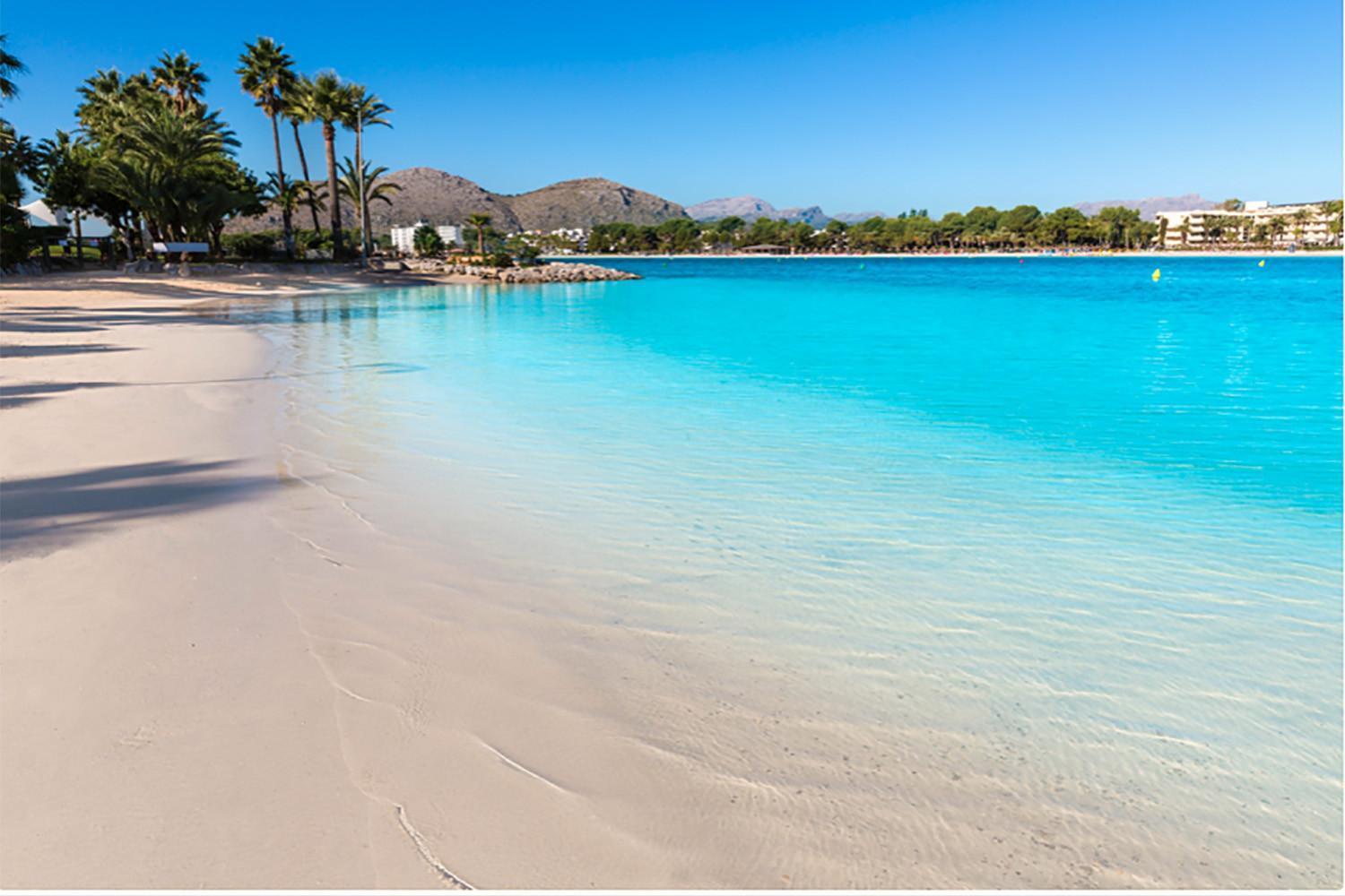 Apartamento Arcoiris, Con Piscina Y Junto A Playa De Alcudia Exterior foto